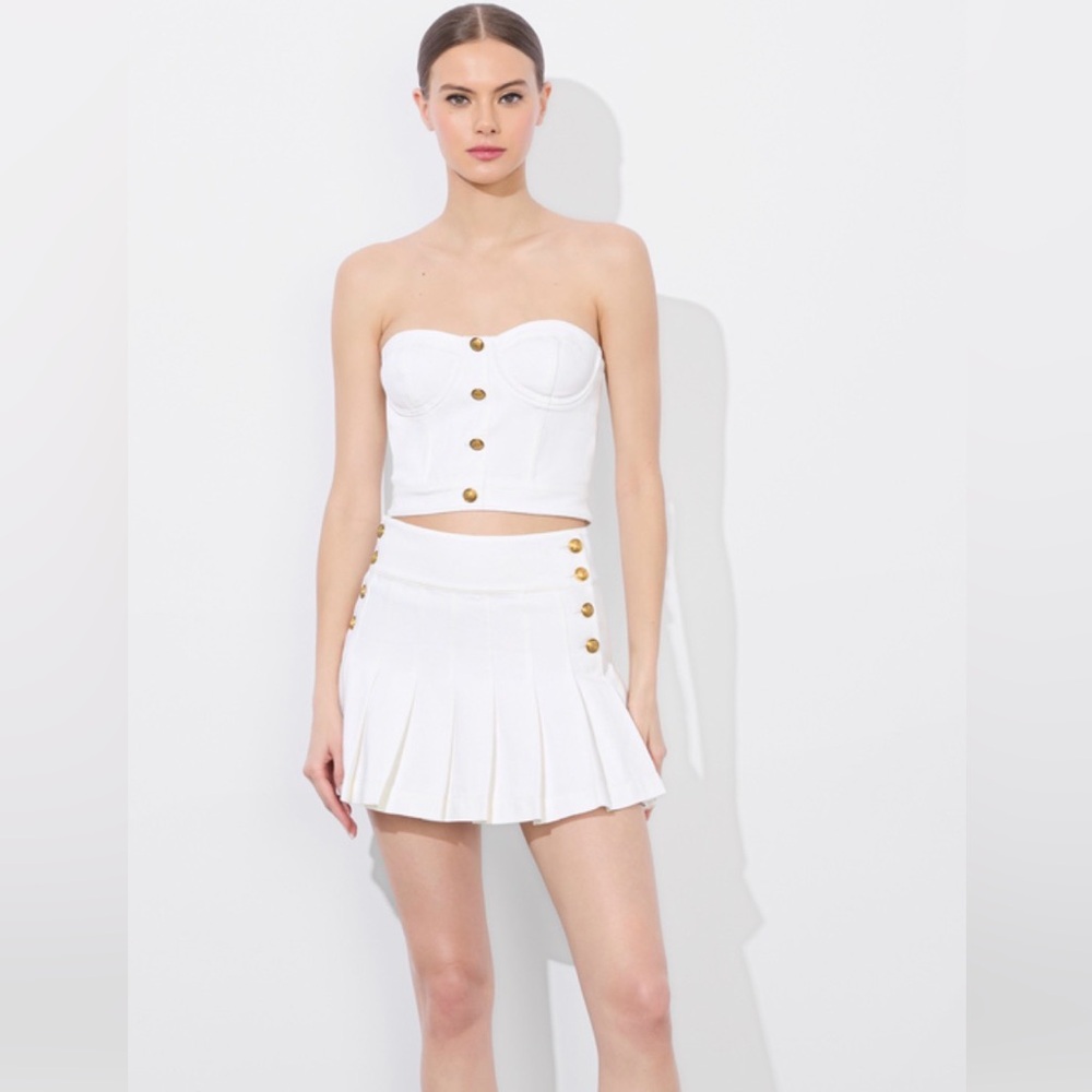 Alice + Olivia Hensley Bustier Top - Picture 3 of 5